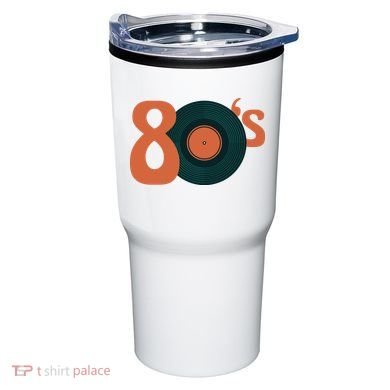 80s Vinyl Record Vintage Tumbler
