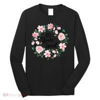80 Years Loved 80 Years Old Floral 80th Birthday Long Sleeve Shirt thumb 0