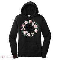 80 Years Loved 80 Years Old Floral 80th Birthday Women's Hoodie thumb 0