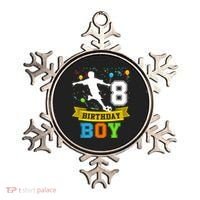 8 Year Old Birthday Soccer 8th Birthday Teens Ornament thumb 0