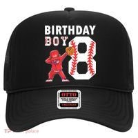 8 Years Old Boy Baseball Player 8th Birthday Kids Hat thumb 0