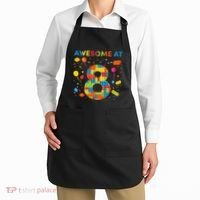 8 Year Old Building Blocks Birthday 8 Apron thumb 2