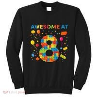 8 Year Old Building Blocks Birthday 8 Sweatshirt thumb 0