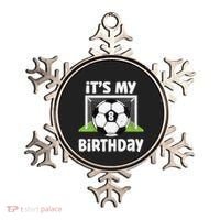8 Years Old Soccer 8th Birthday Player Bday Party Ornament thumb 0