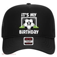 8 Years Old Soccer 8th Birthday Player Bday Party Hat thumb 0