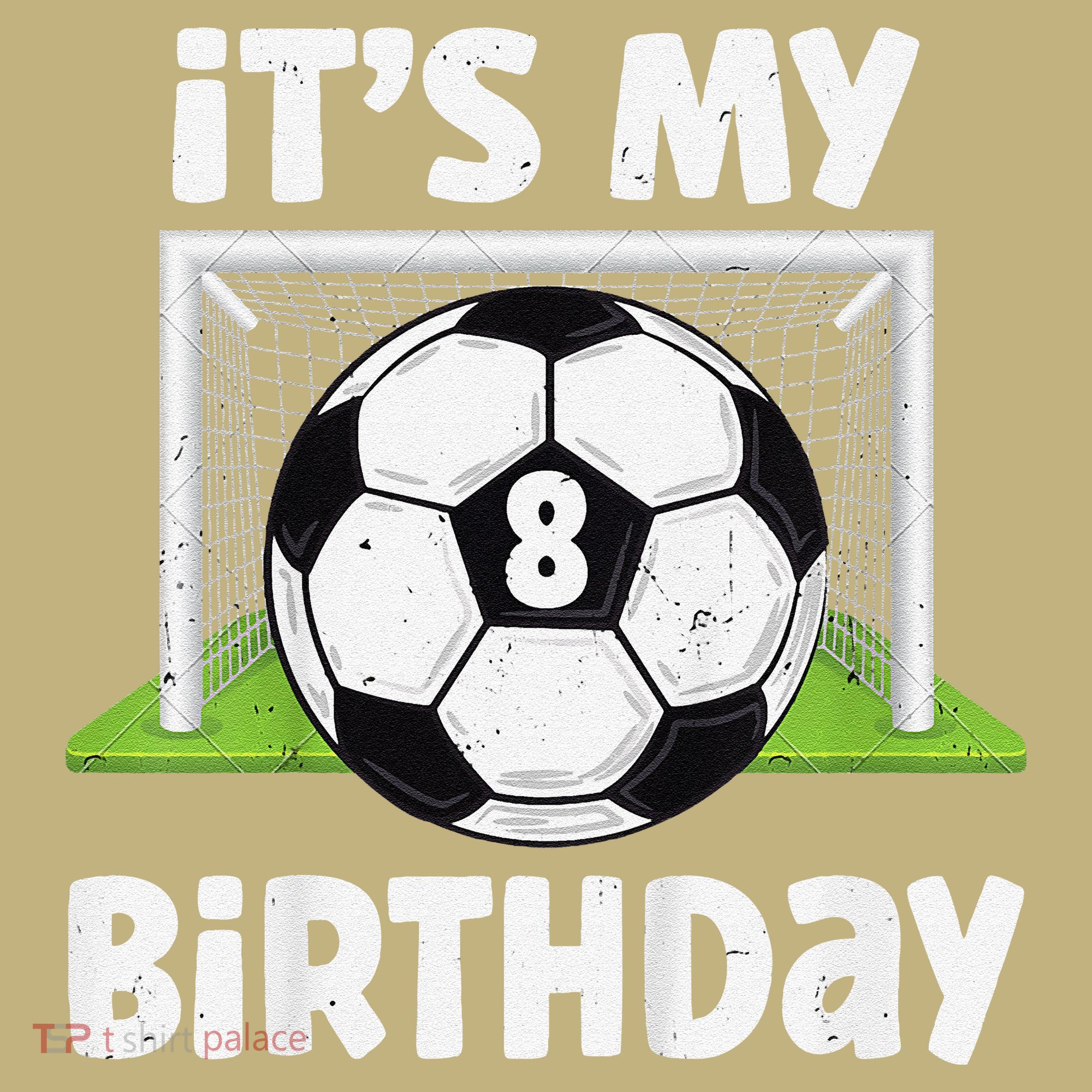 8 Years Old Soccer 8th Birthday Player Bday Party Mousepad