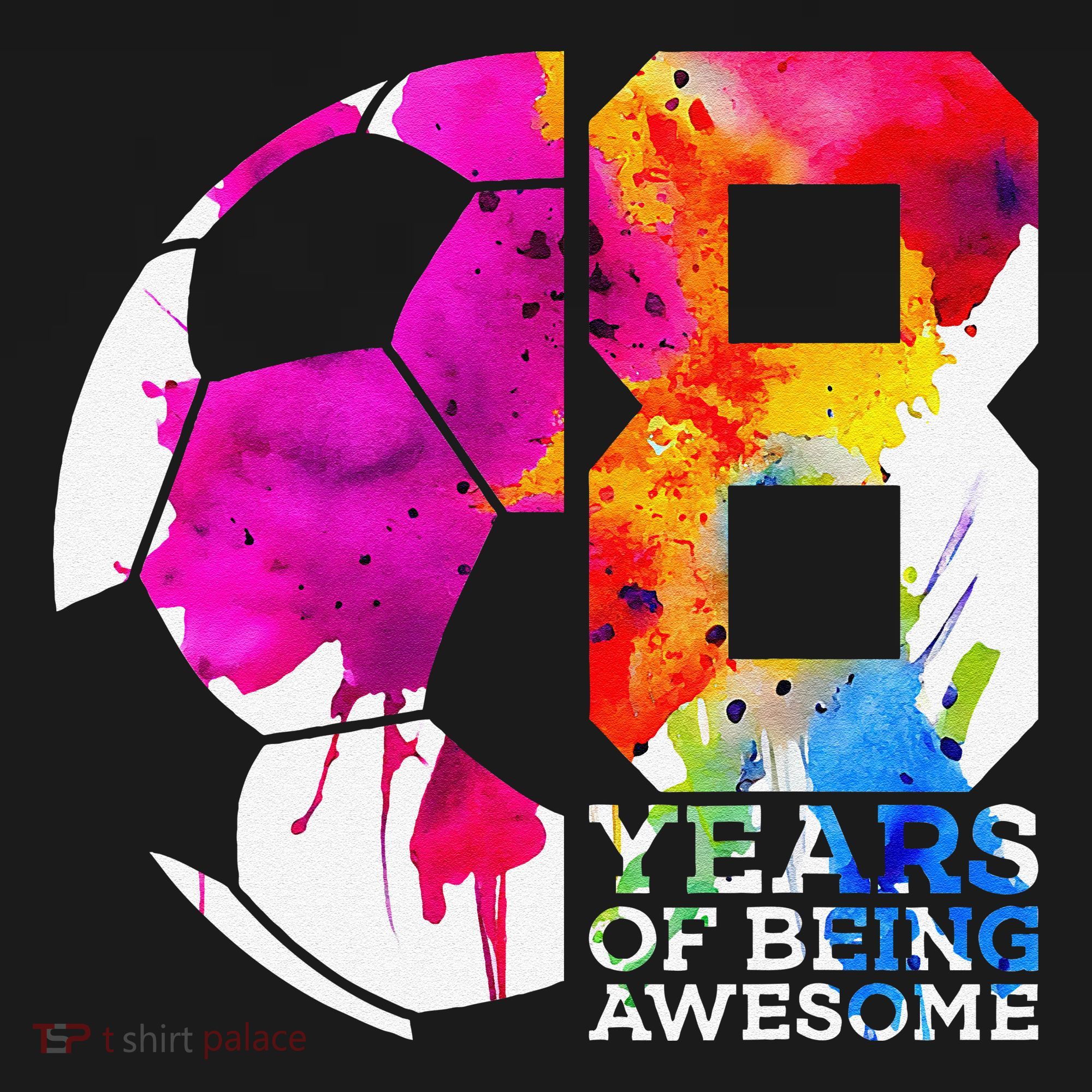 8 Years Of Being Awesome Soccer 8th Birthday Ornament