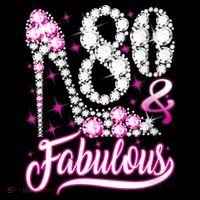 80 Years Old Gifts 80 & Fabulous 80th Birthday Pink Diamond Coffee Mug thumb 5