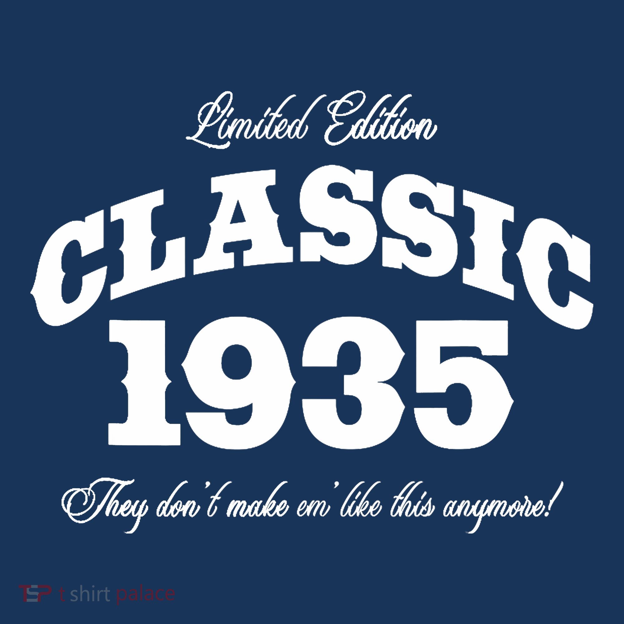 88 Year Old: Vintage Classic Car 1935 88th Birthday T-Shirt