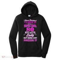80 Year Old Lady Funny 80th Birthday Rockin' Since Women's Hoodie thumb 0