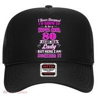 80 Year Old Lady Funny 80th Birthday Rockin' Since Hat thumb 0