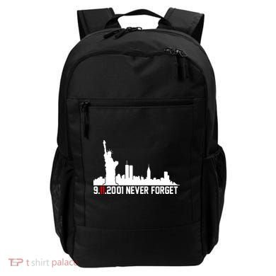 9-11-2001 Never Forget September 11th Backpack