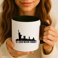 9-11-2001 Never Forget September 11th Coffee Mug thumb 3