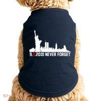 9-11-2001 Never Forget September 11th Doggie Tank thumb 0
