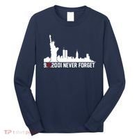 9-11-2001 Never Forget September 11th Long Sleeve Shirt thumb 0
