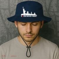 9-11-2001 Never Forget September 11th Bucket Hat thumb 2