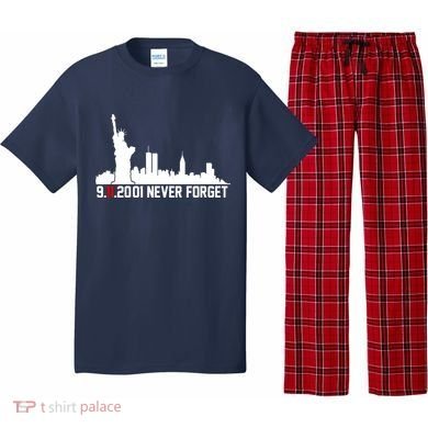 9-11-2001 Never Forget September 11th Pajama Set