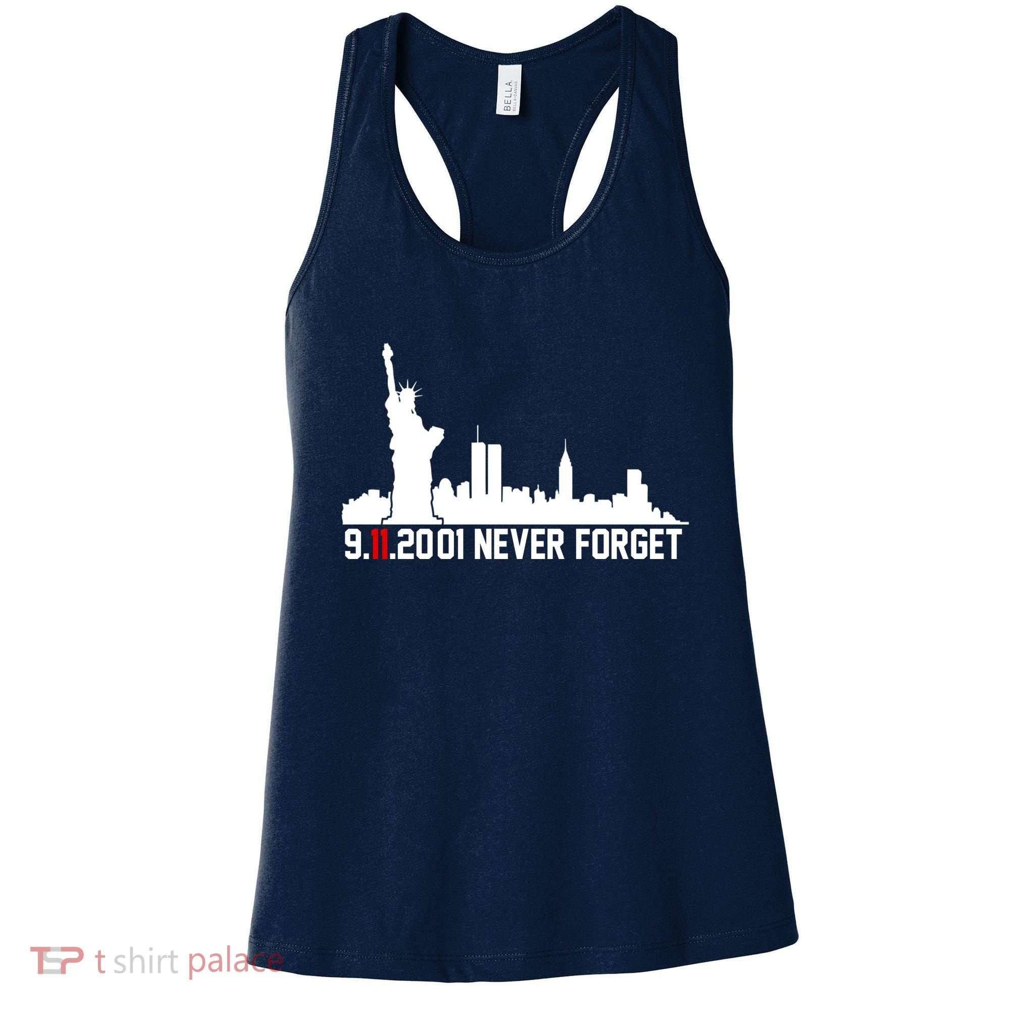 9-11-2001 Never Forget September 11th Women's Tank Top