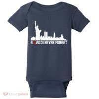 9-11-2001 Never Forget September 11th Baby Bodysuit thumb 0