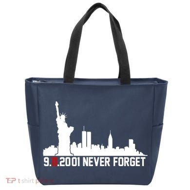 9-11-2001 Never Forget September 11th Tote Bag