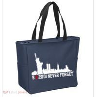 9-11-2001 Never Forget September 11th Tote Bag thumb 2