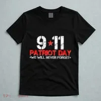 9-11 Patriot Day We Will Never Forget T-Shirt thumb 5