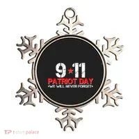 9-11 Patriot Day We Will Never Forget Ornament thumb 0
