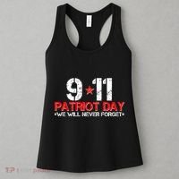 9-11 Patriot Day We Will Never Forget Women's Tank Top thumb 3