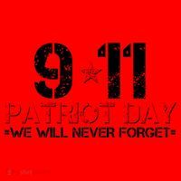 9-11 Patriot Day We Will Never Forget Santa Hat thumb 1