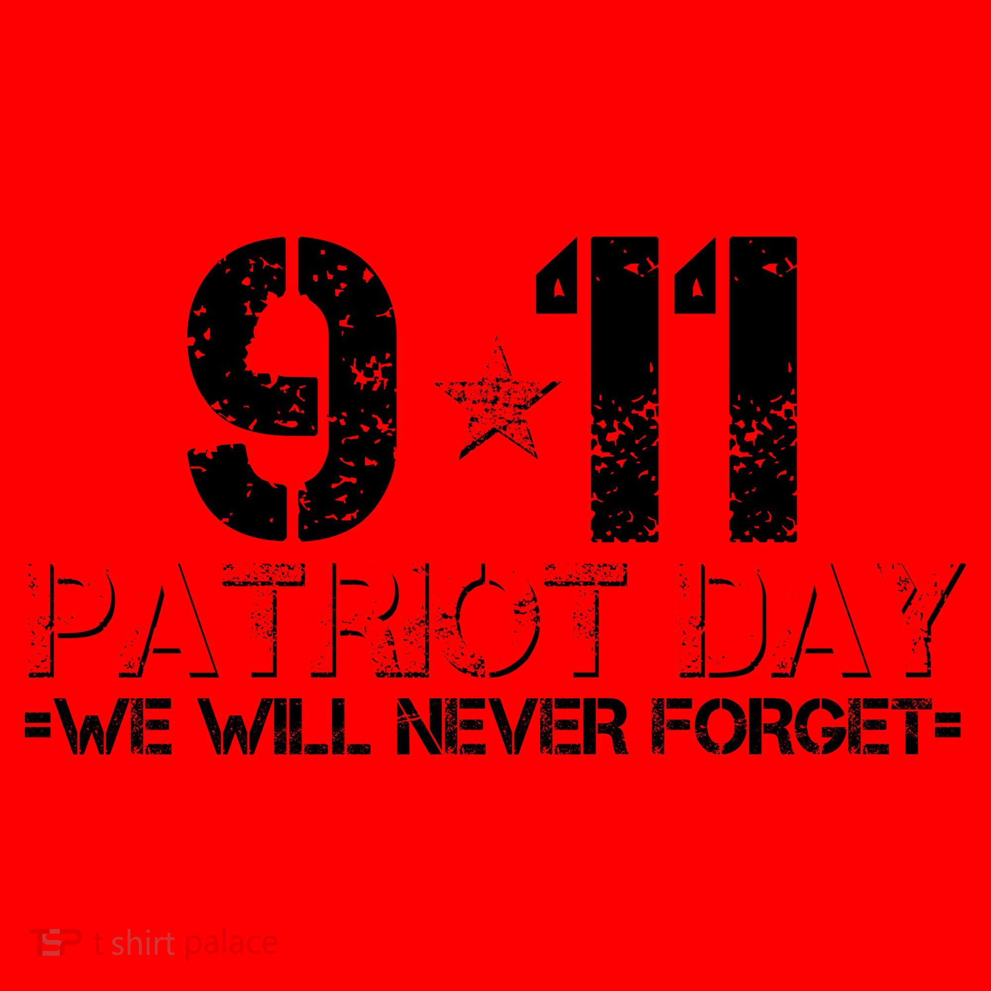 9-11 Patriot Day We Will Never Forget Santa Hat