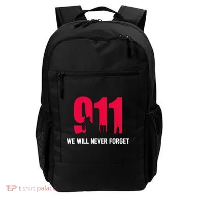 9-11 We Will Never Forget Backpack