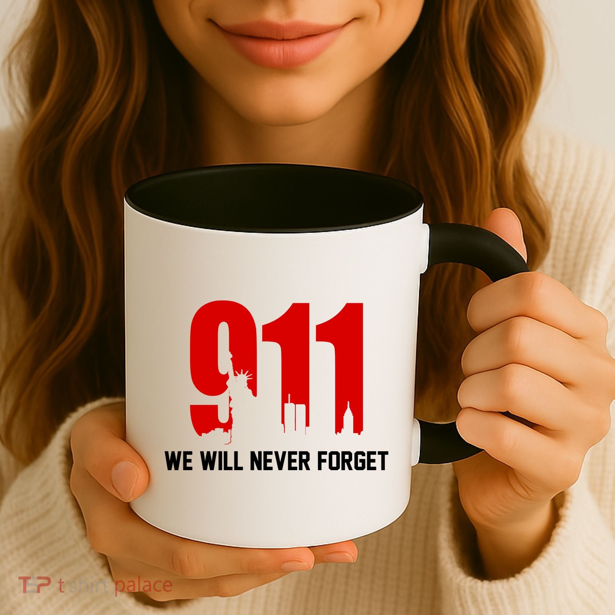 9-11 We Will Never Forget Coffee Mug