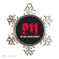 9-11 We Will Never Forget Ornament thumb 0