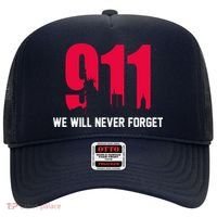 9-11 We Will Never Forget Hat thumb 0