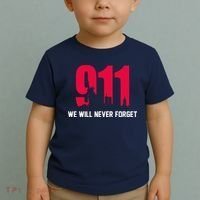 9-11 We Will Never Forget Toddler T-Shirt thumb 2