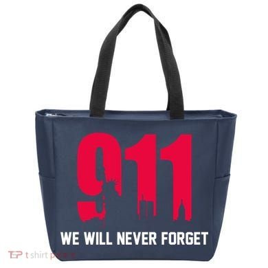 9-11 We Will Never Forget Tote Bag