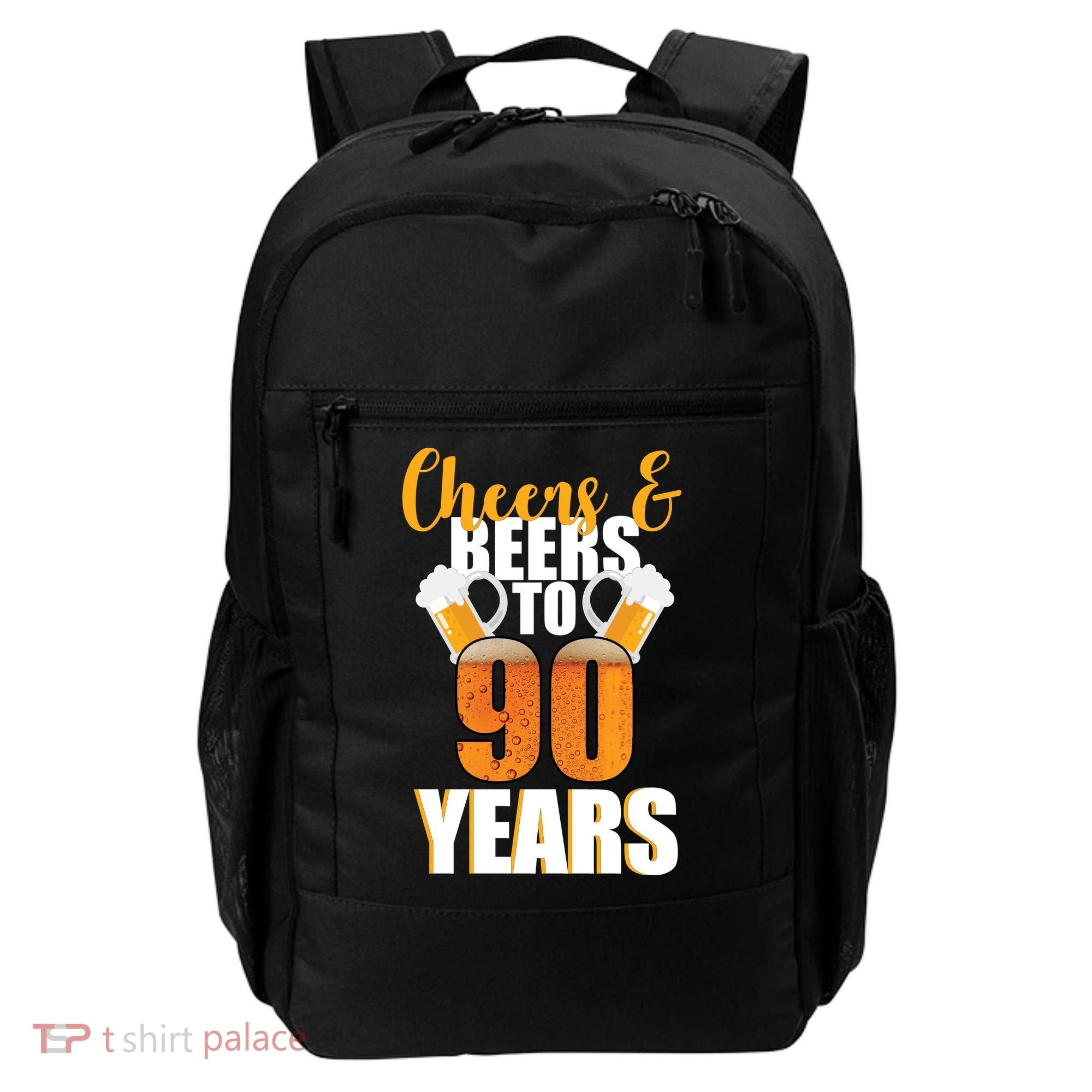 90th Birthday Cheers & Beers To 90 Years Backpack