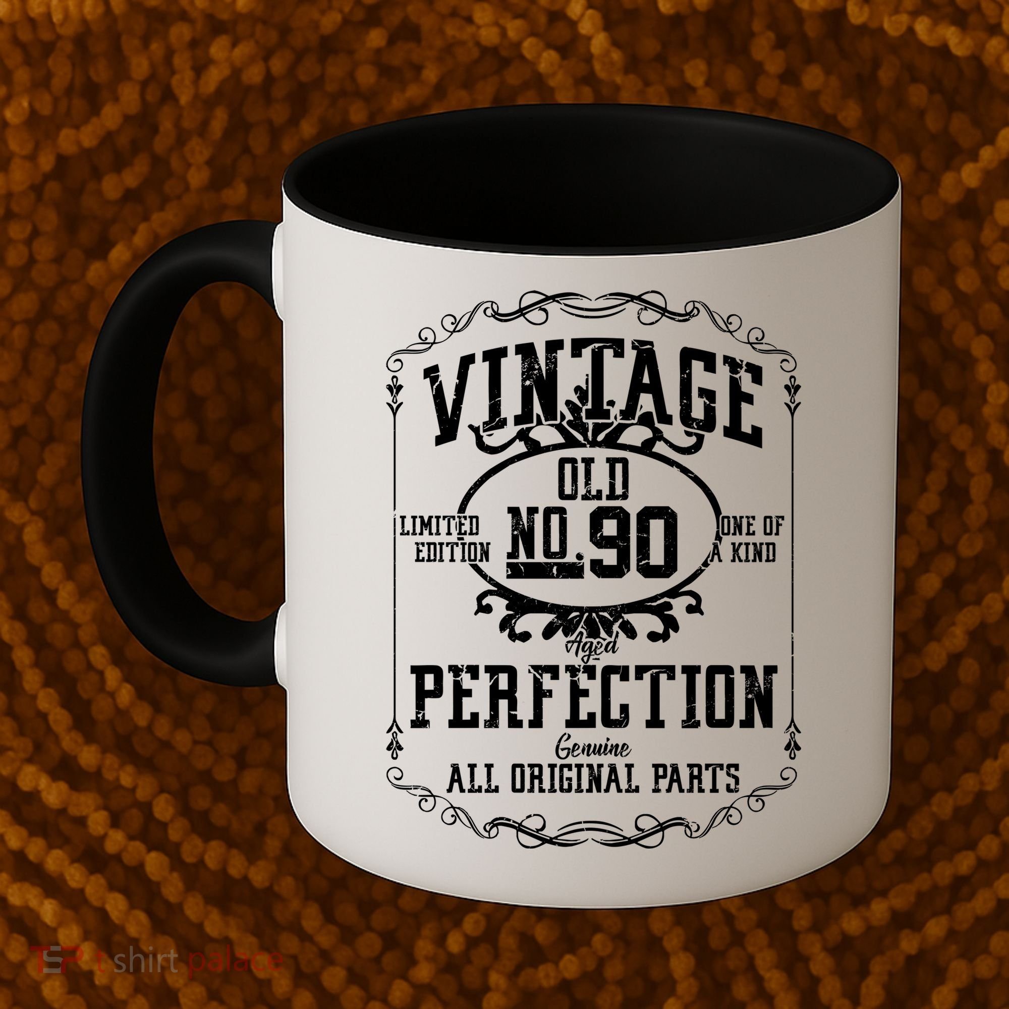 90th Birthday Genuine All Original Parts Coffee Mug