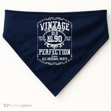 90th Birthday Genuine All Original Parts USA-Made Doggie Bandana