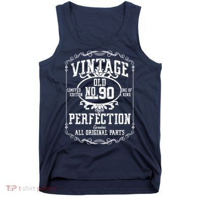 90th Birthday Genuine All Original Parts Tank Top