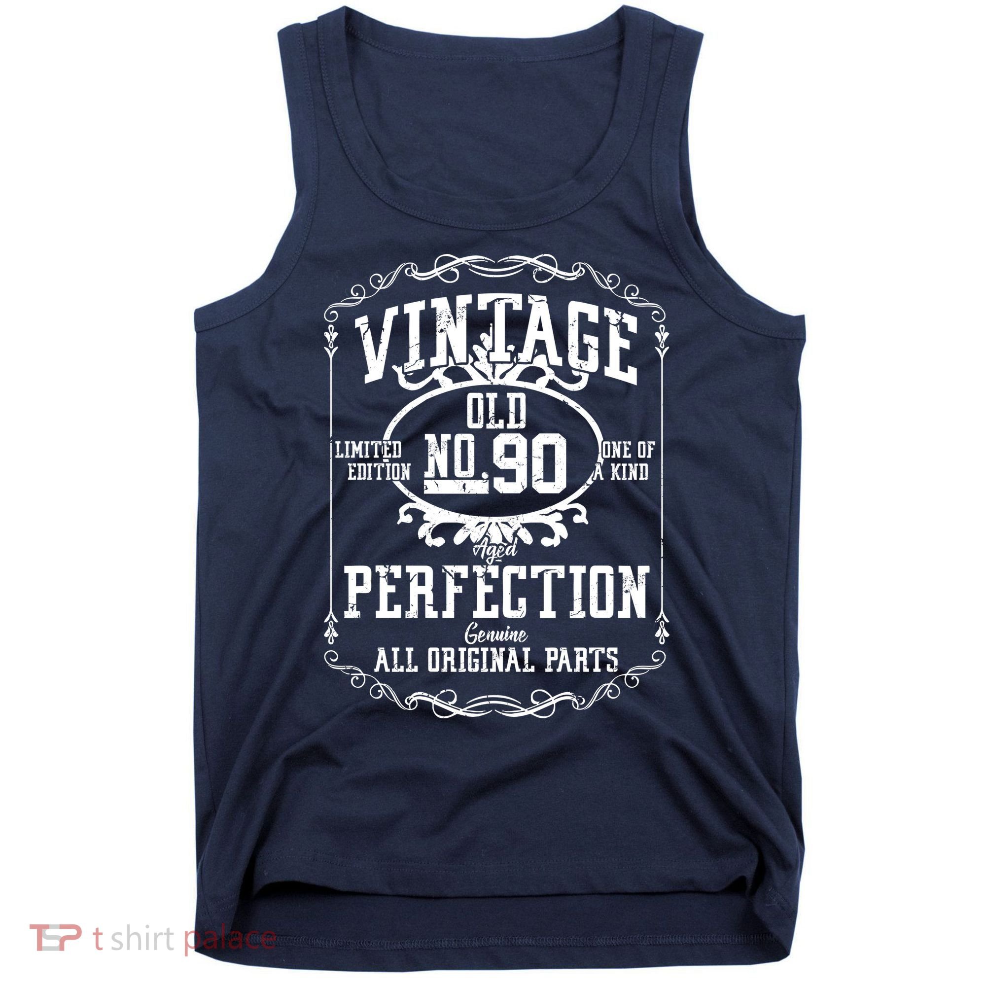 90th Birthday Genuine All Original Parts Tank Top