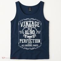 90th Birthday Genuine All Original Parts Tank Top thumb 2