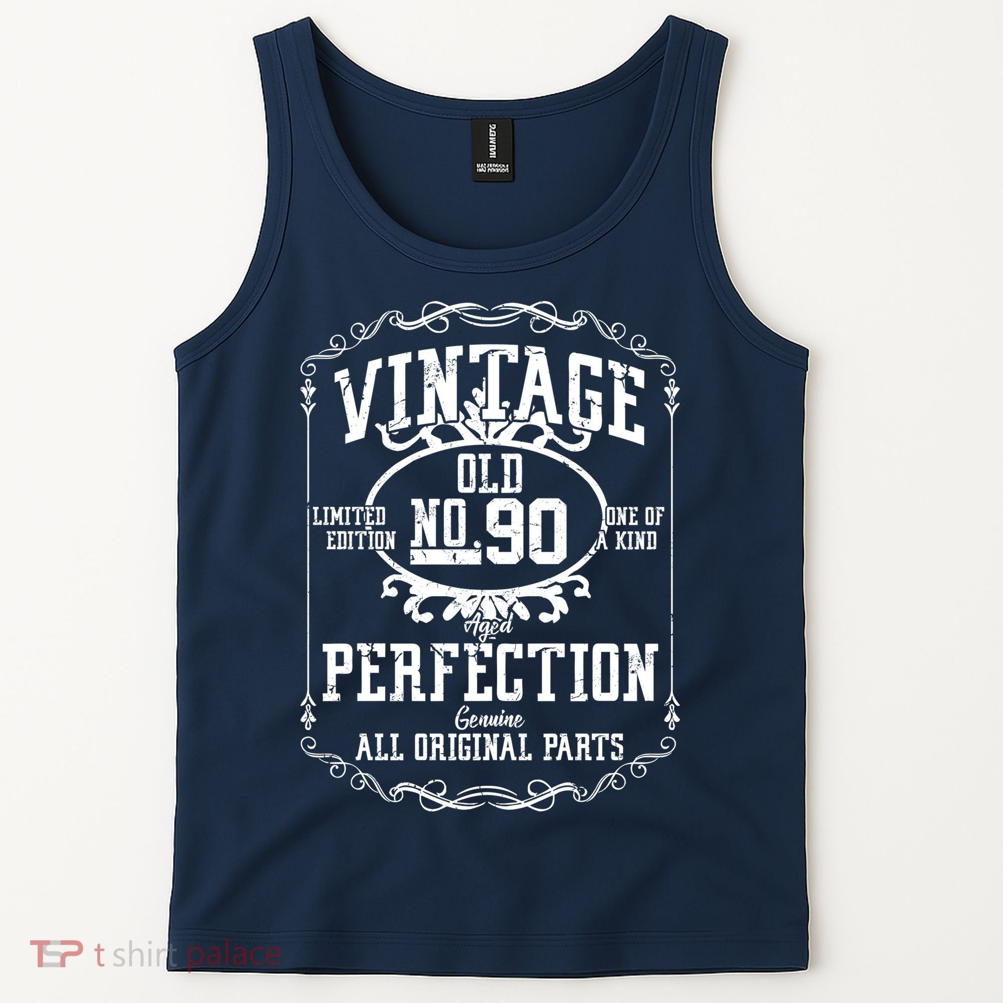 90th Birthday Genuine All Original Parts Tank Top