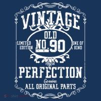 90th Birthday Genuine All Original Parts Women's T-Shirt thumb 6