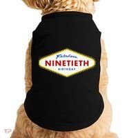 90th Birthday Las Vegas Fabulous Ninetieth  Doggie Tank thumb 0