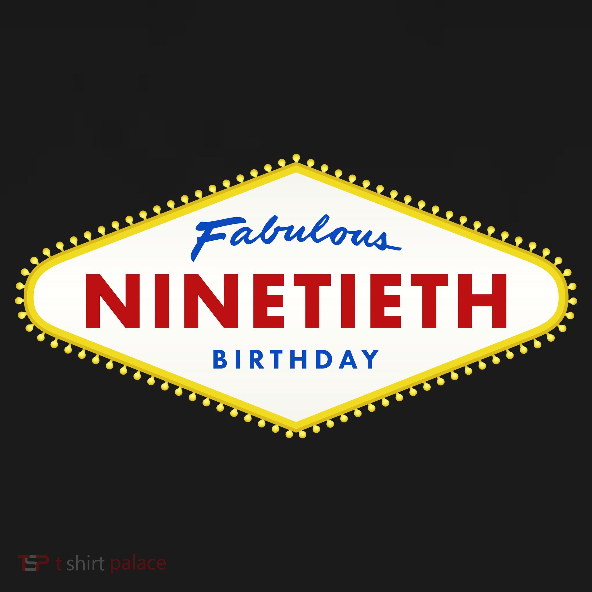 90th Birthday Las Vegas Fabulous Ninetieth  Women's Hoodie