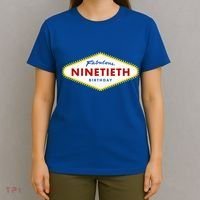 90th Birthday Las Vegas Fabulous Ninetieth  T-Shirt thumb 4