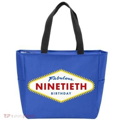 90th Birthday Las Vegas Fabulous Ninetieth  Tote Bag