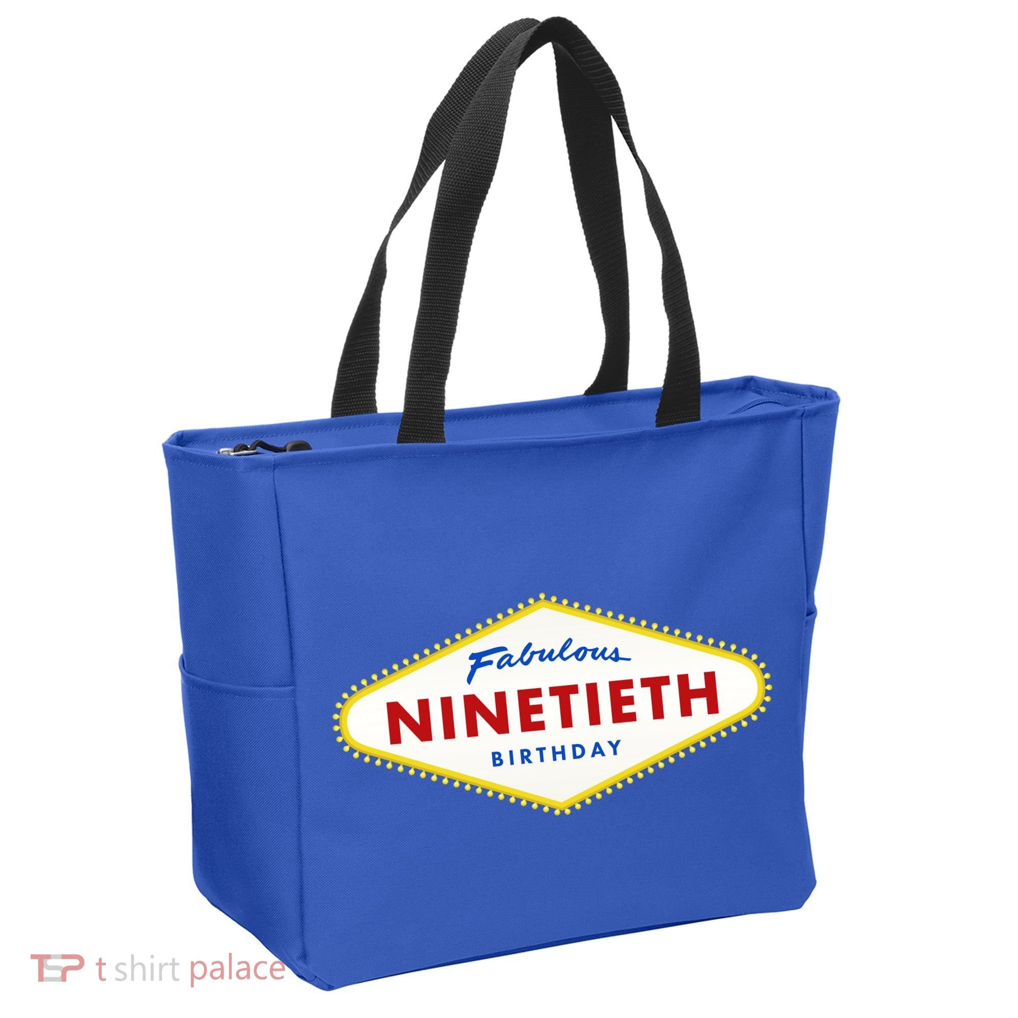 90th Birthday Las Vegas Fabulous Ninetieth  Tote Bag