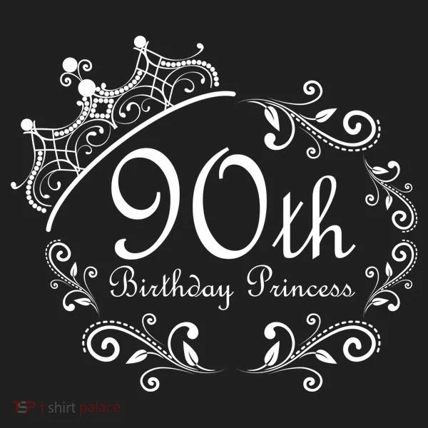 90th Birthday Princess Tumbler